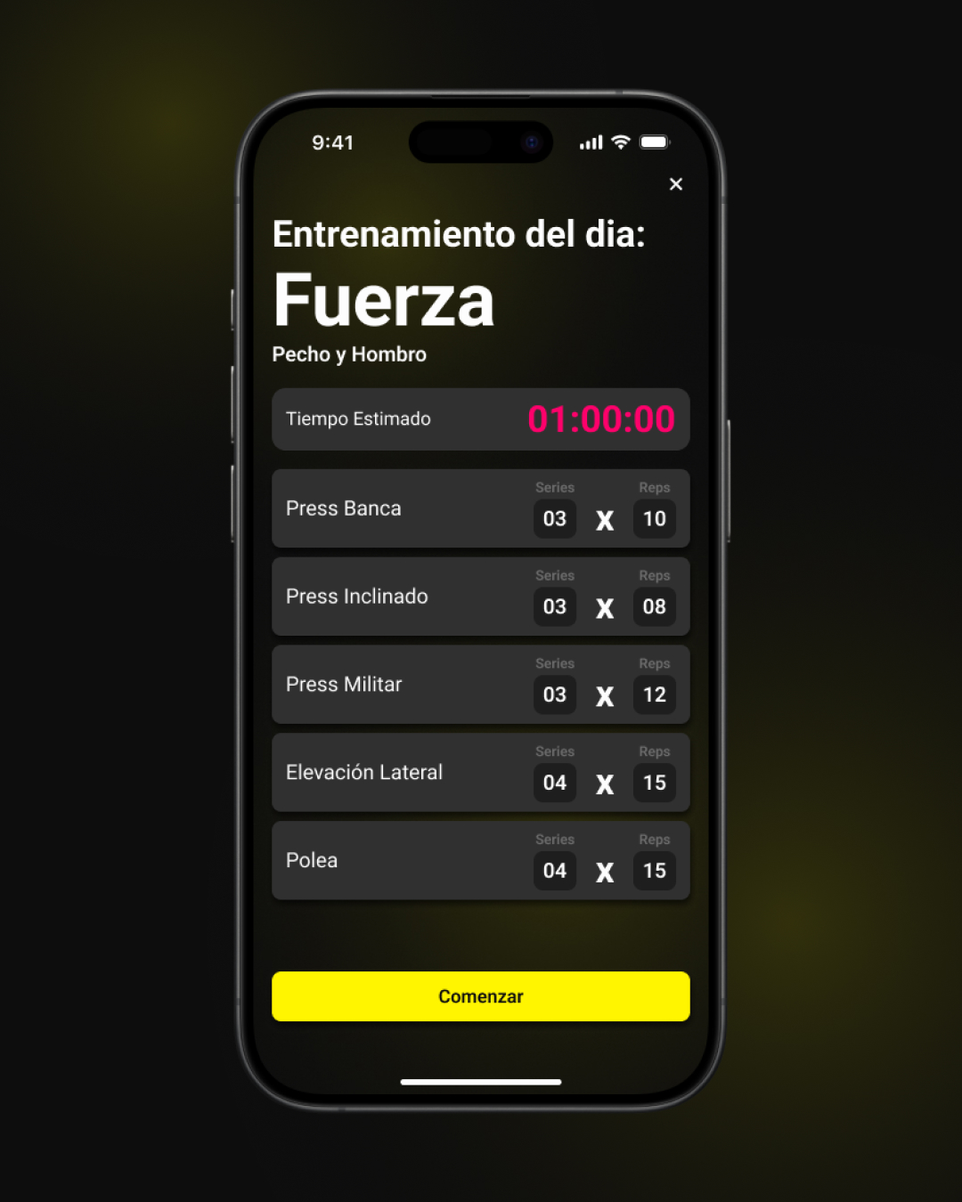 Coach — Wireframes